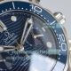 TVS Factory Swiss Clone Omega Seamaster Diver 300M Chronograph Blue Dial Steel Watch (3)_th.jpg